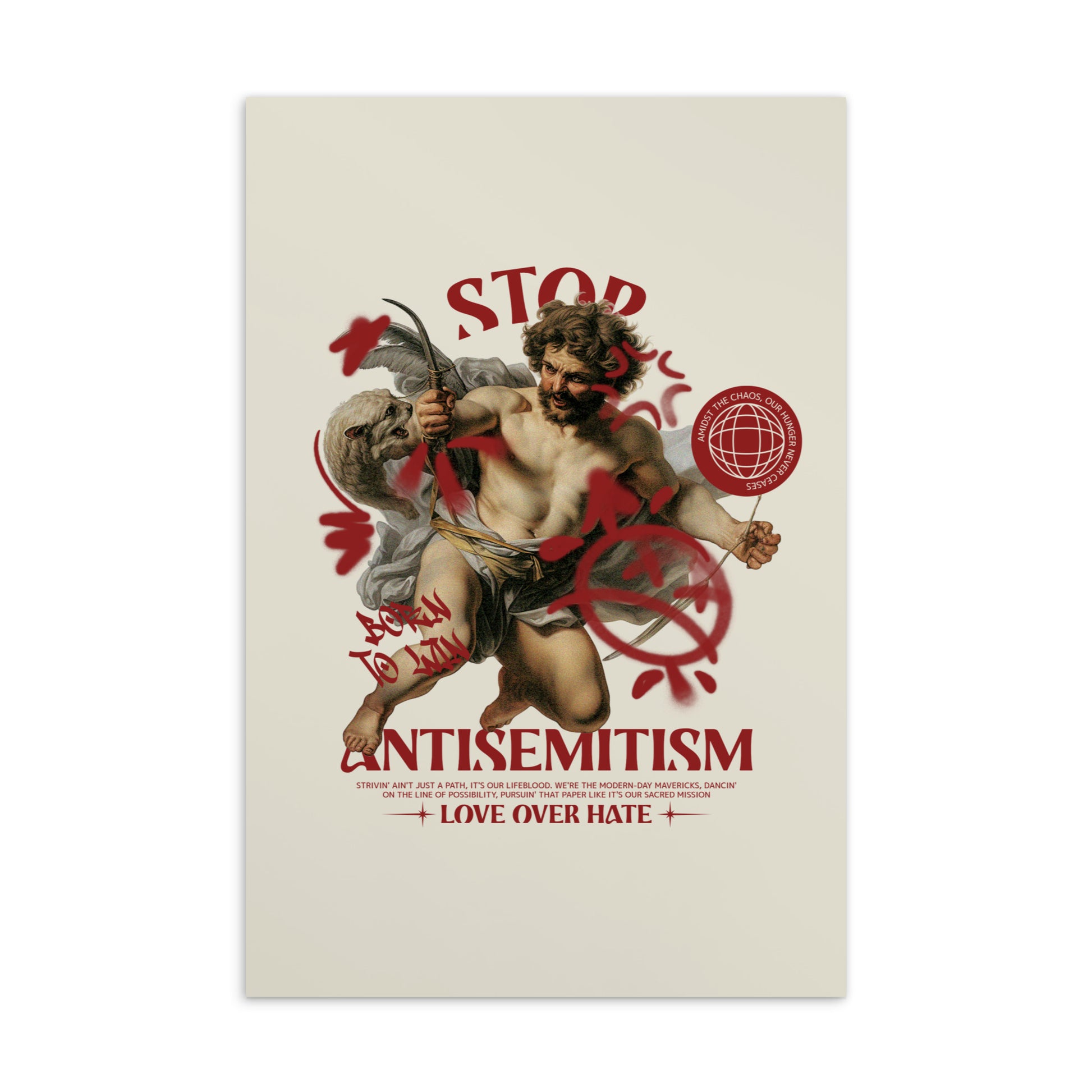Classic Graffiti Fusion | Standard Postcard