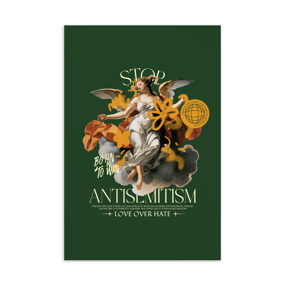 Classic Graffiti Fusion | Standard Postcard