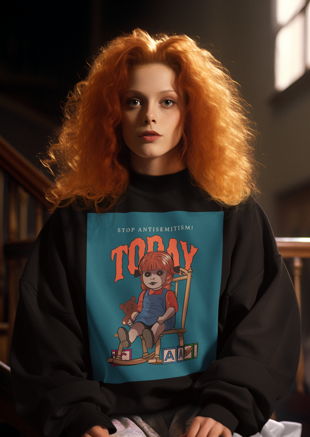 Horror Movie | Antisemitism | Unisex Sweatshirt Jouparty