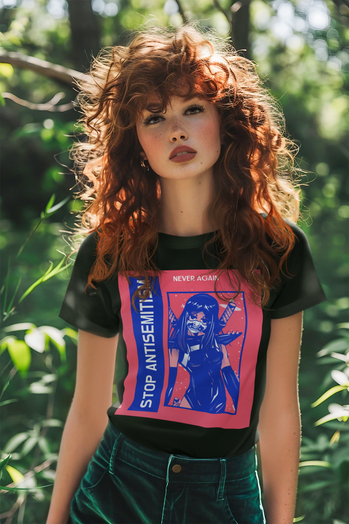 Girl Book | Antisemitism | Unisex T-Shirt Jouparty