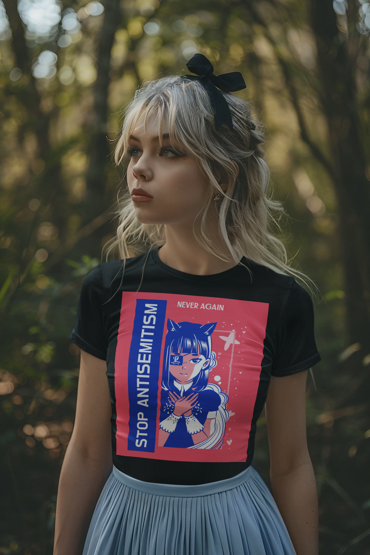 Girl Book | Antisemitism | Unisex T-Shirt Jouparty