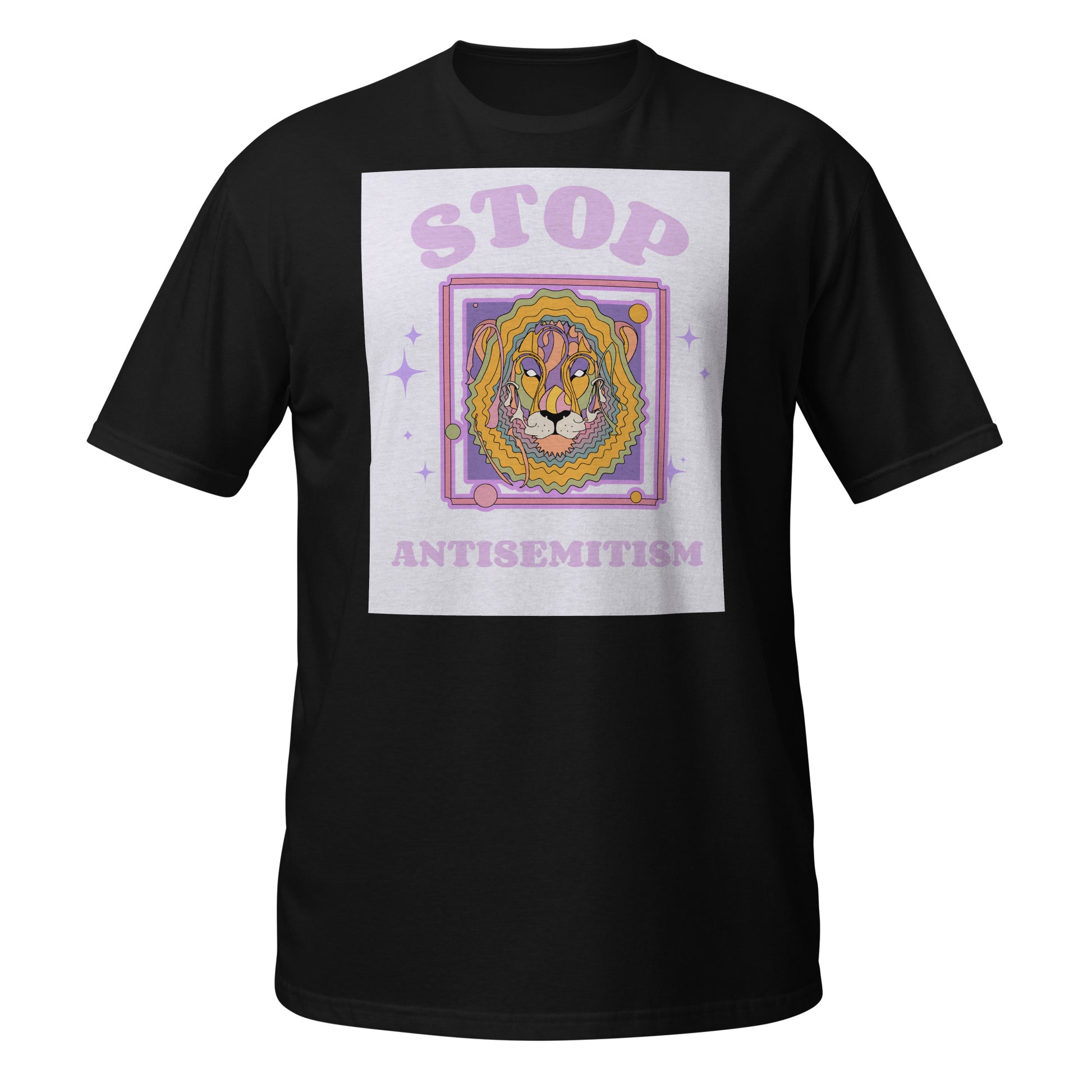 Stop Antisemitism | Purple & Cute Edition | Unisex T-Shirt Jouparty