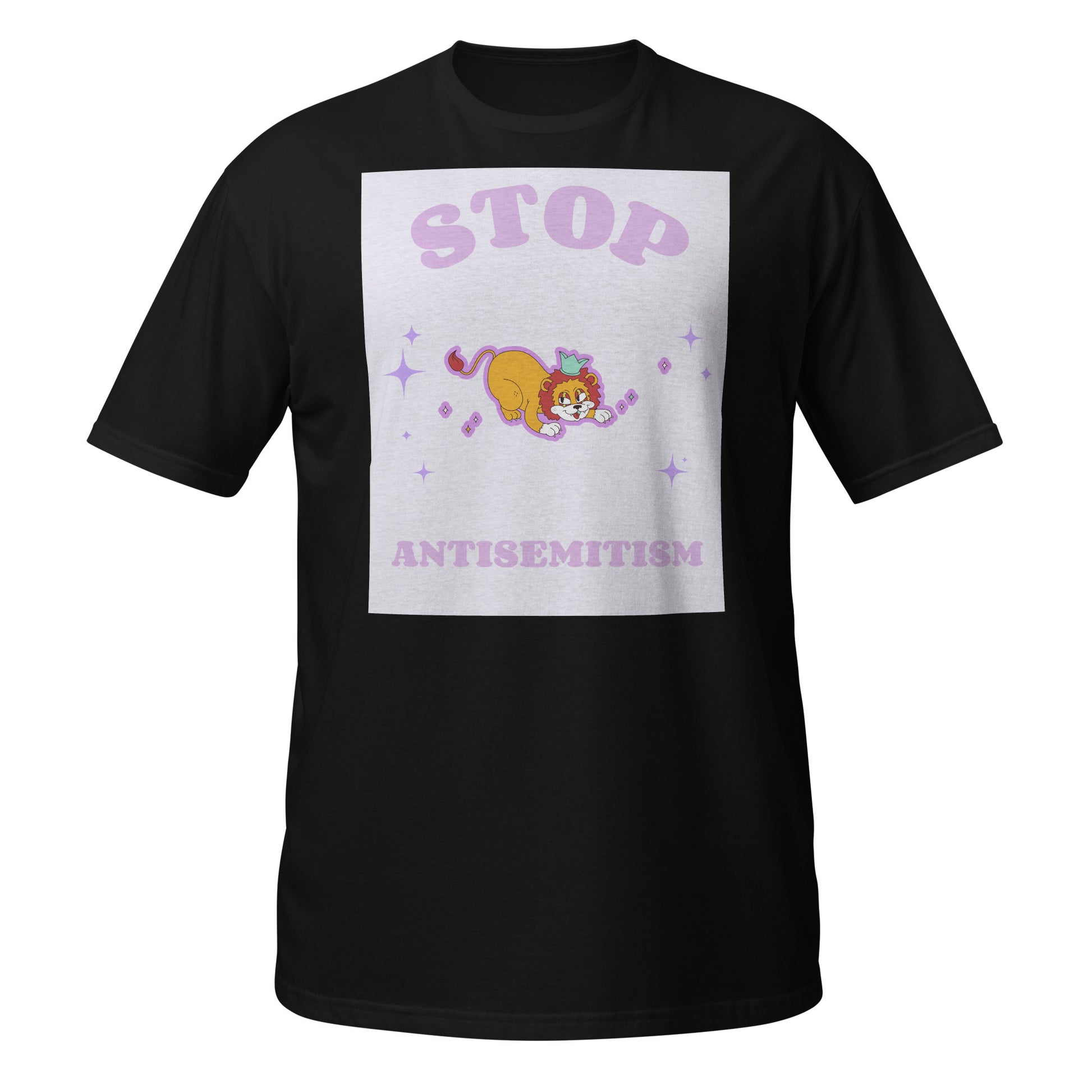 Stop Antisemitism | Purple & Cute Edition | Unisex T-Shirt Jouparty