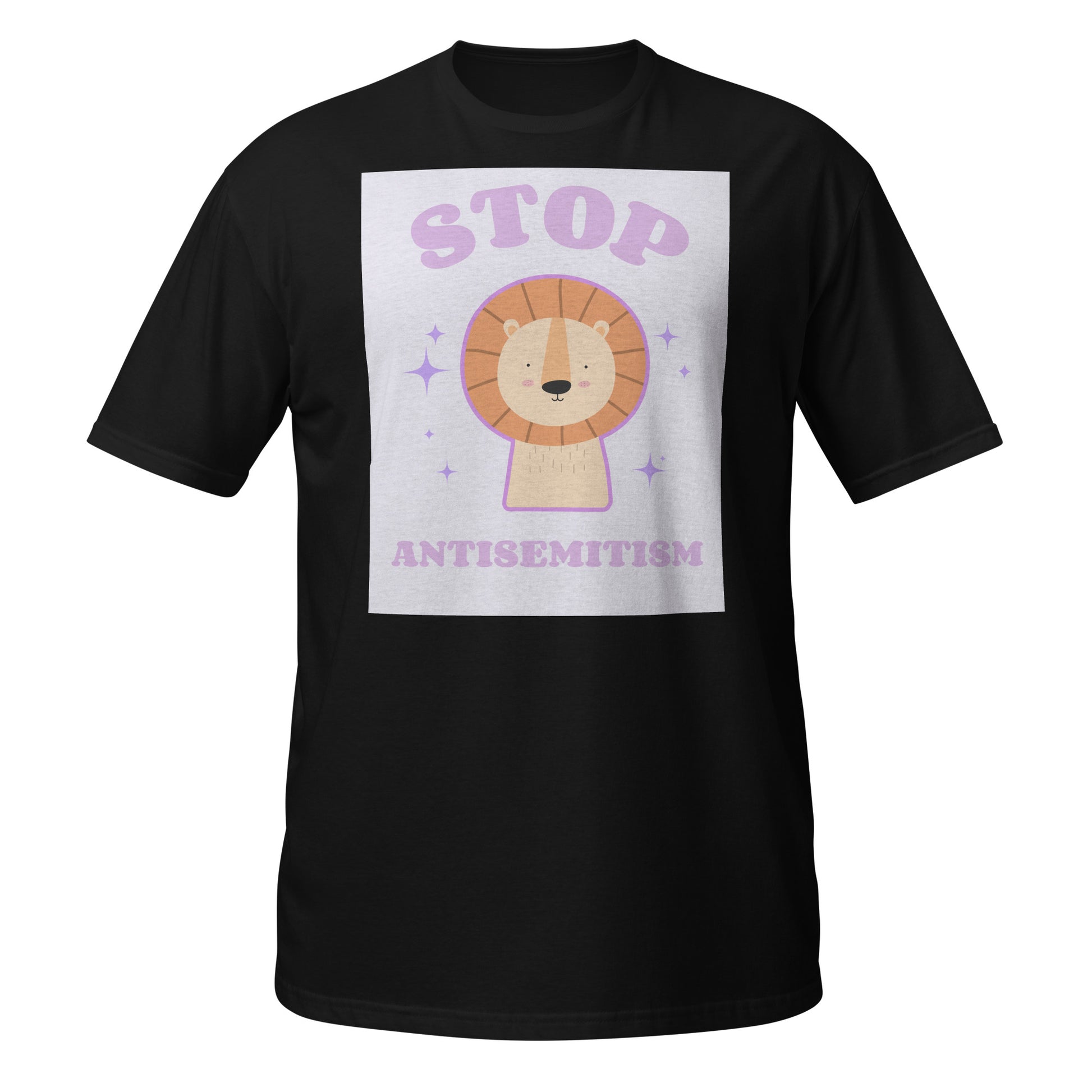 Stop Antisemitism | Purple & Cute Edition | Unisex T-Shirt