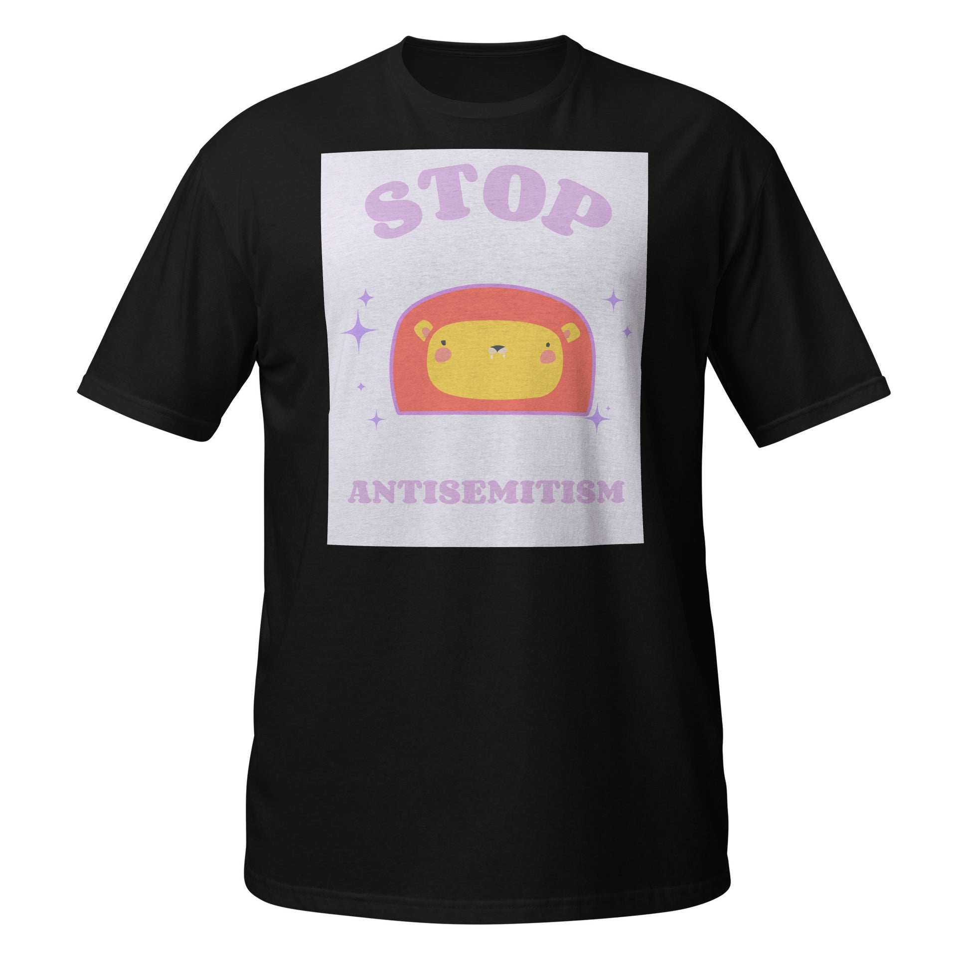 Stop Antisemitism | Purple & Cute Edition | Unisex T-Shirt Jouparty