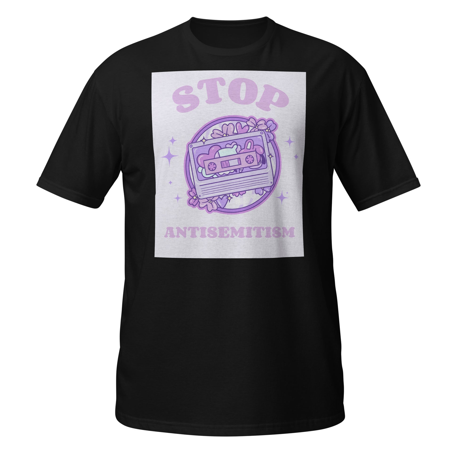 Stop Antisemitism | Purple & Cute Edition | Unisex T-Shirt Jouparty