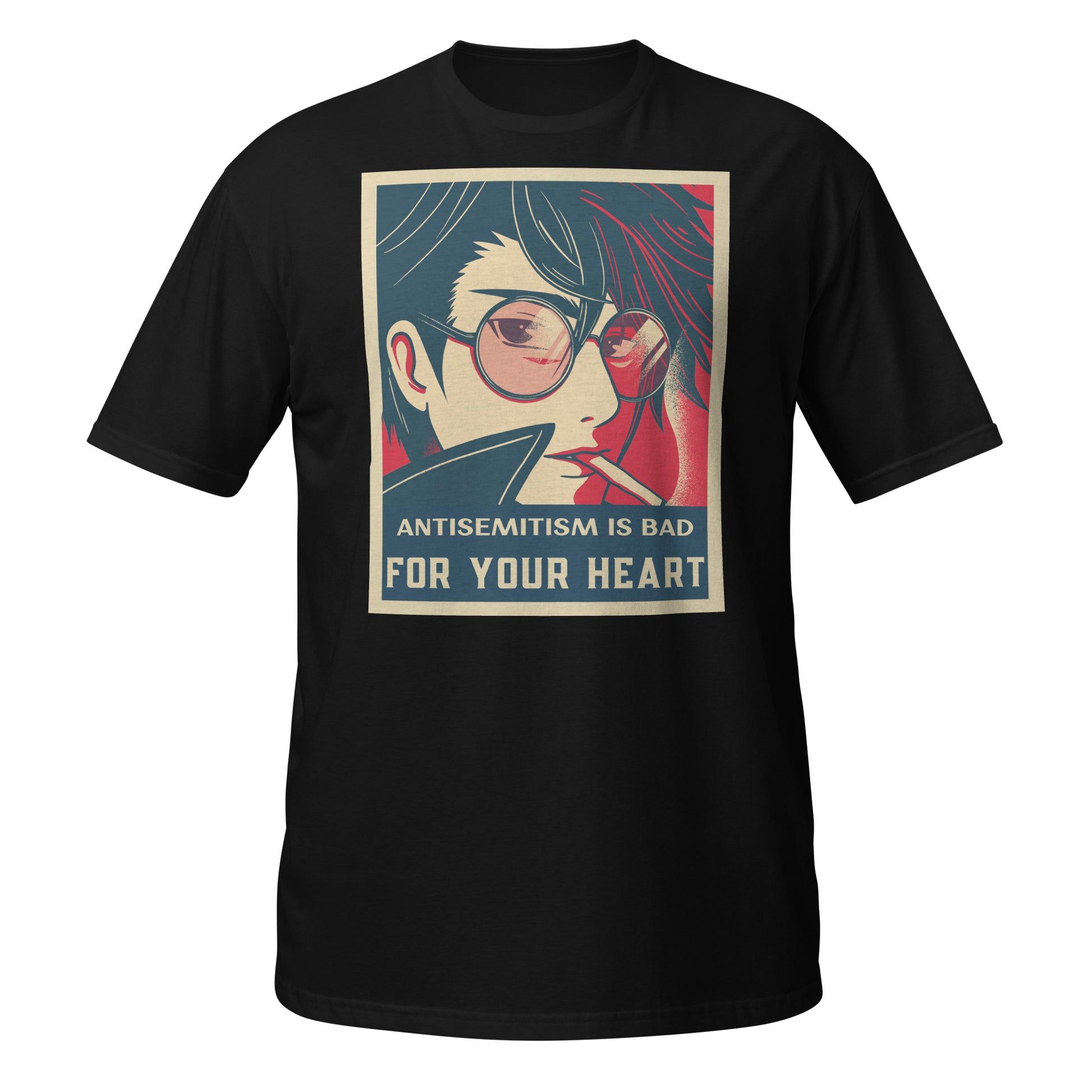 Anime Hero | Antisemitism | Unisex T-Shirt Jouparty
