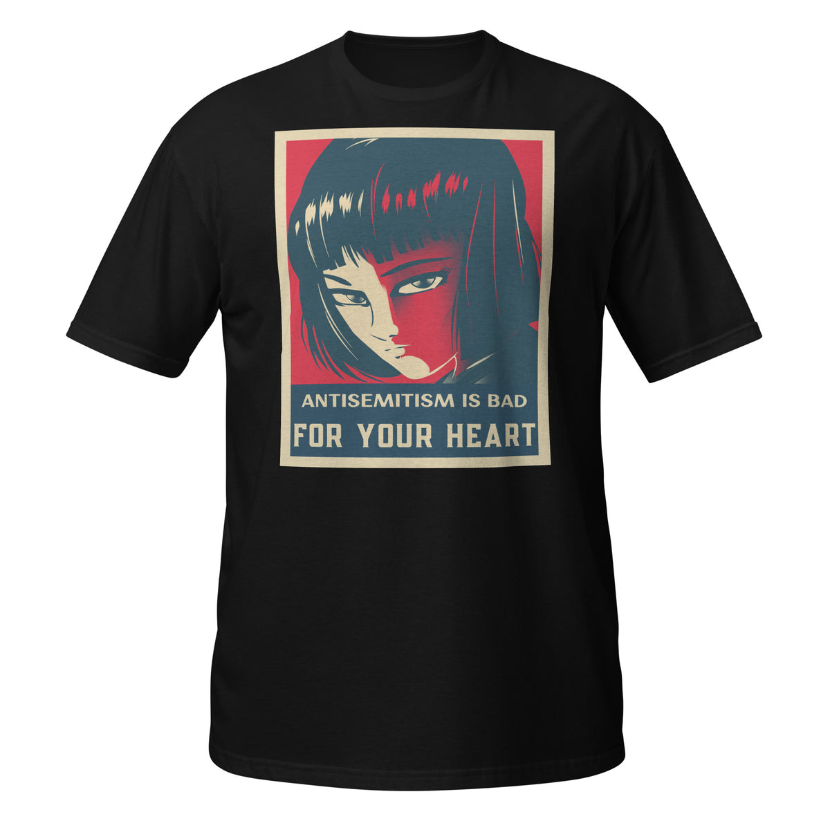Anime Hero | Antisemitism | Unisex T-Shirt Jouparty