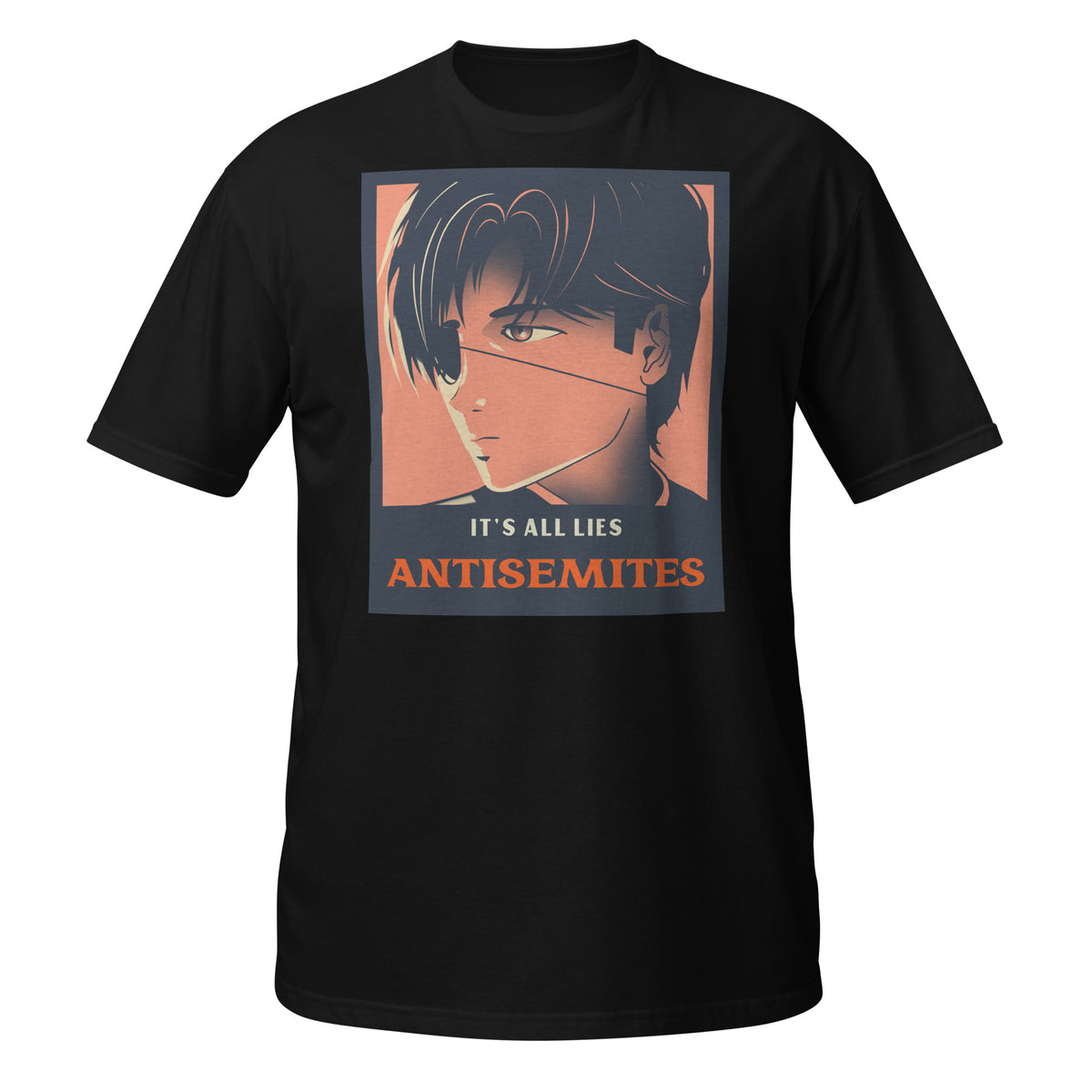 Anime Hero | Antisemitism | Unisex T-Shirt Jouparty
