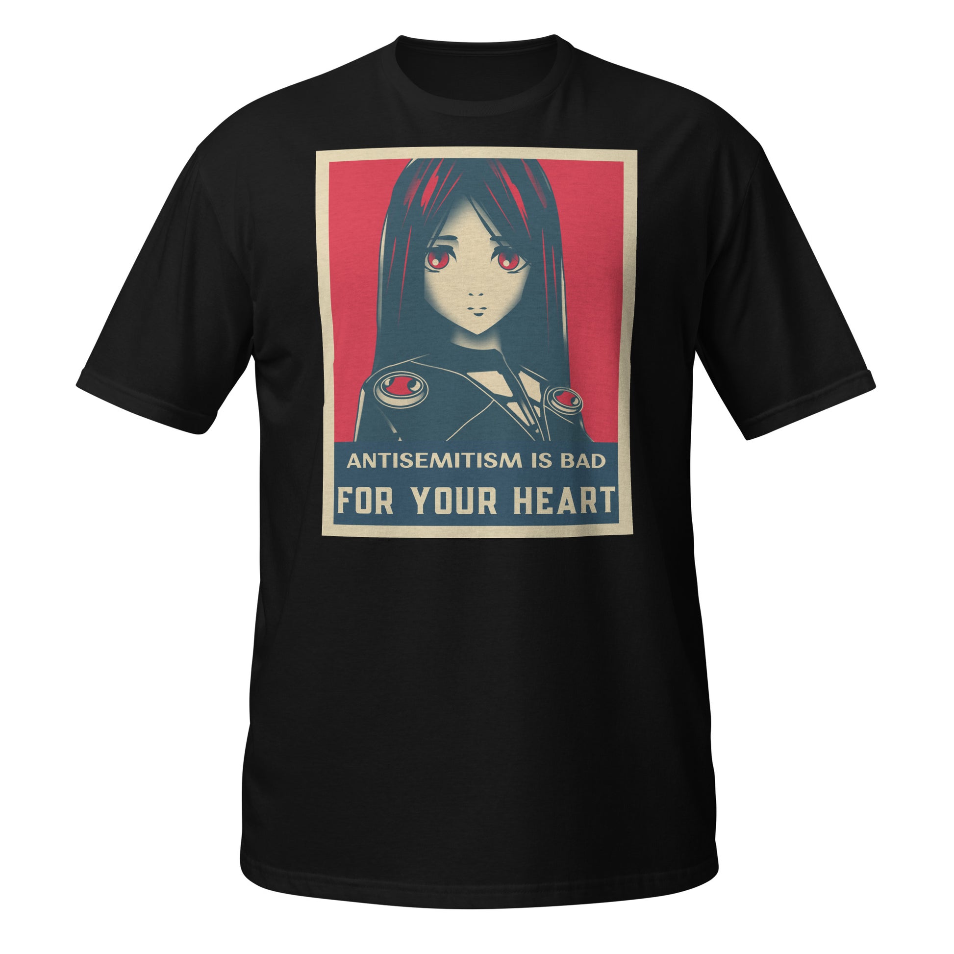 Anime Hero | Antisemitism | Unisex T-Shirt Jouparty