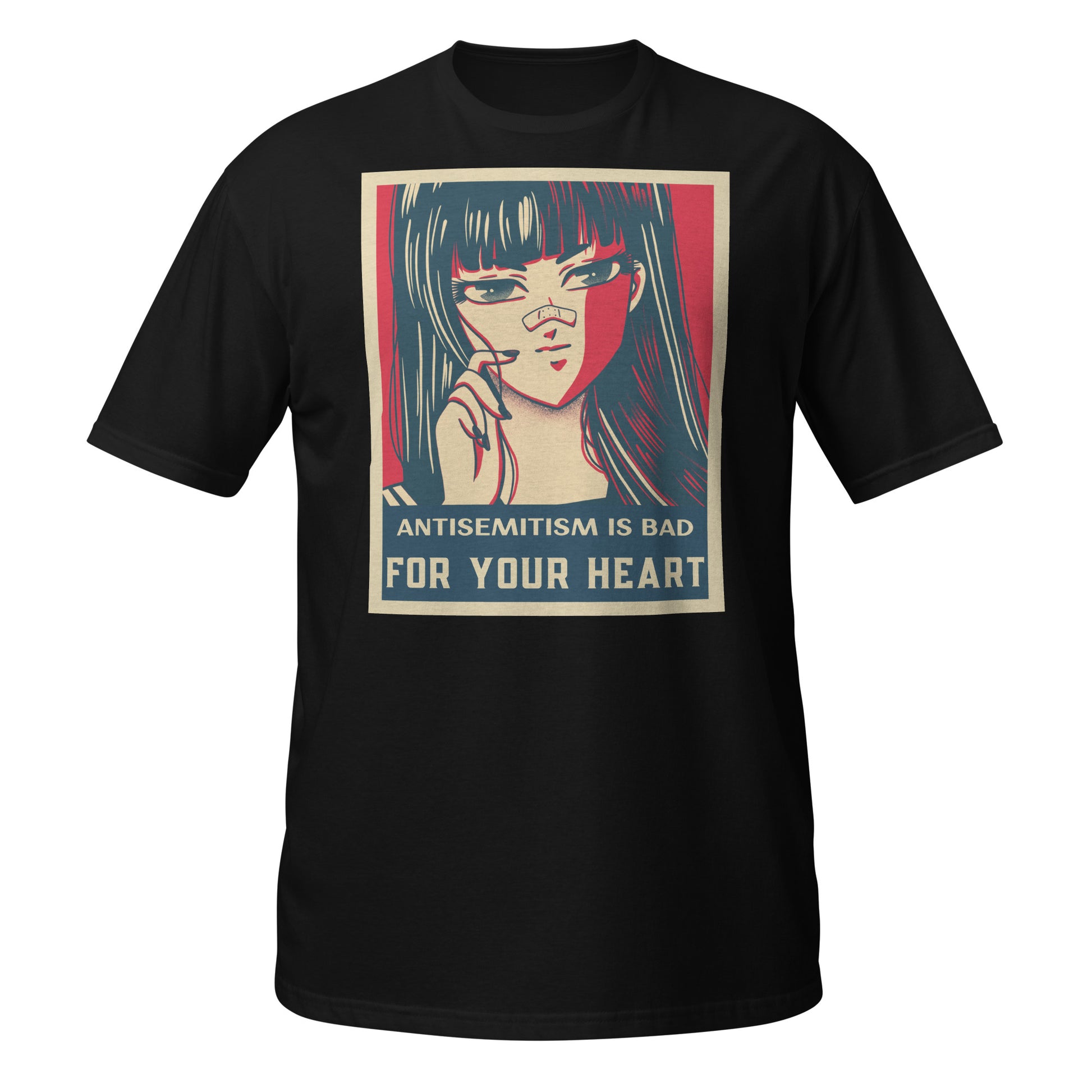 Anime Hero | Antisemitism | Unisex T-Shirt Jouparty