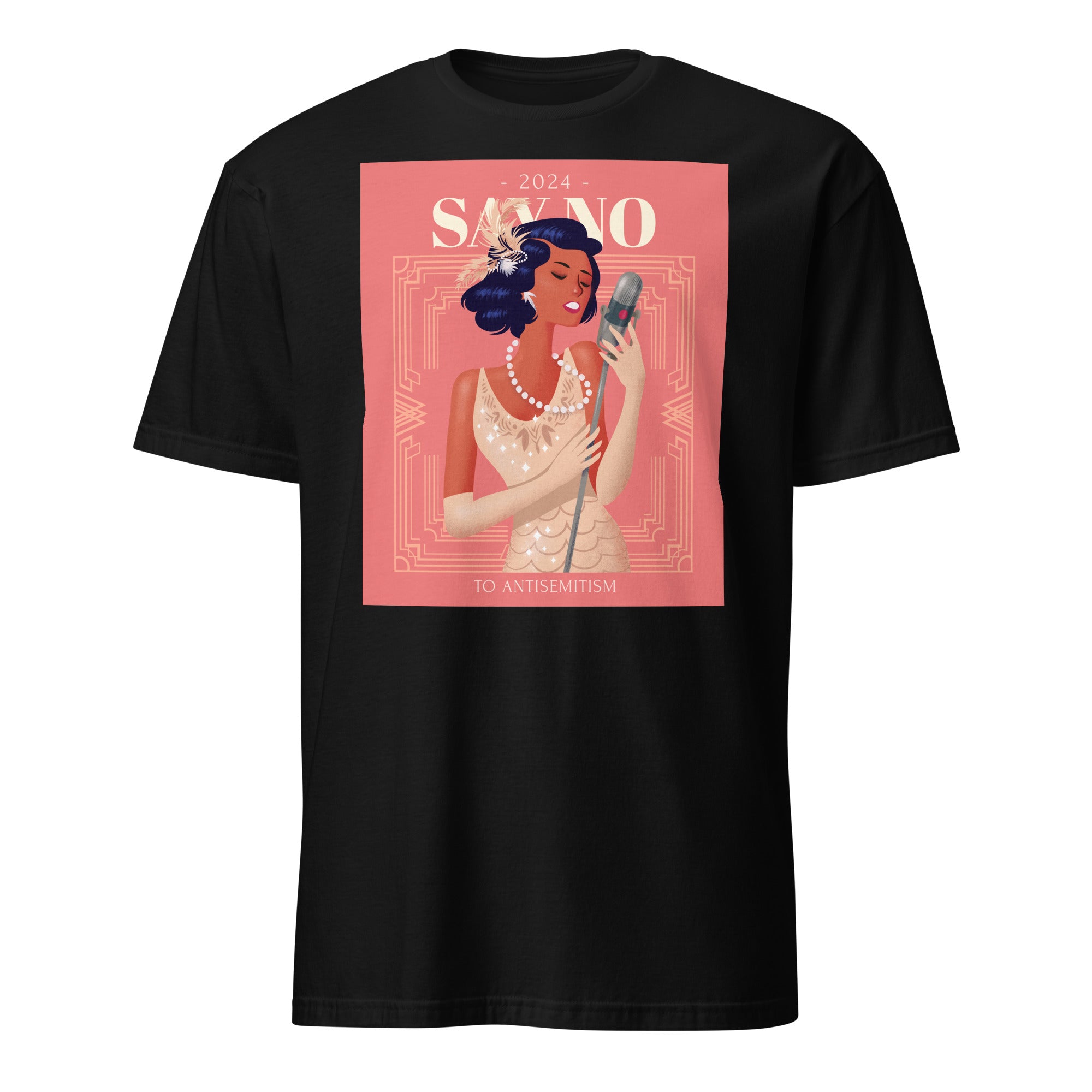 Art Deco Love Story | No Antisemitism | Unisex T-Shirt