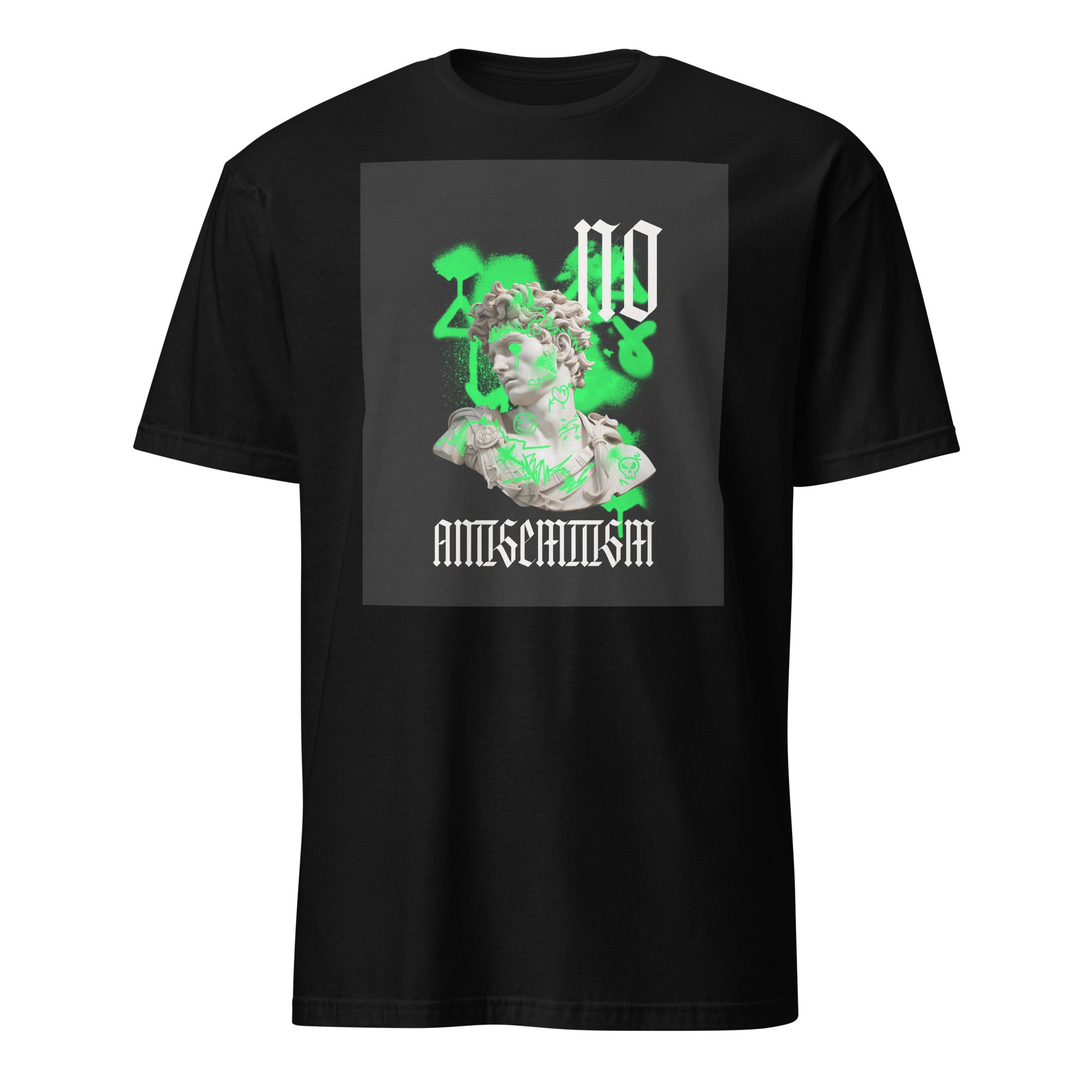 Graffiti Statue Anthem | No Antisemitism | Unisex T-Shirt