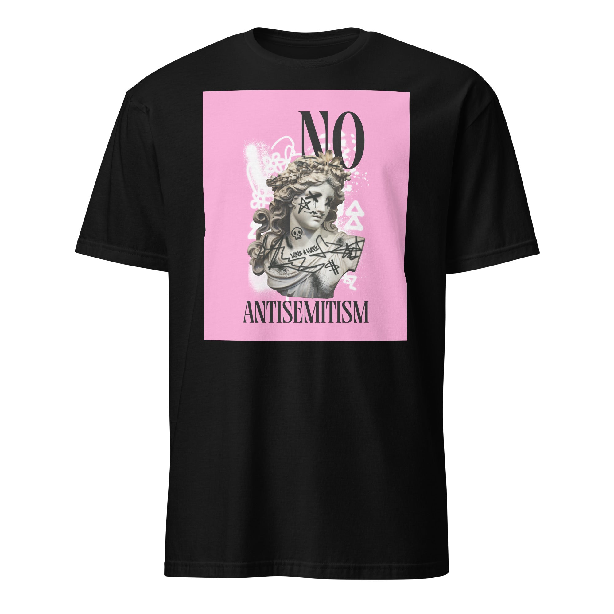 Graffiti Statue Anthem | No Antisemitism | Unisex T-Shirt