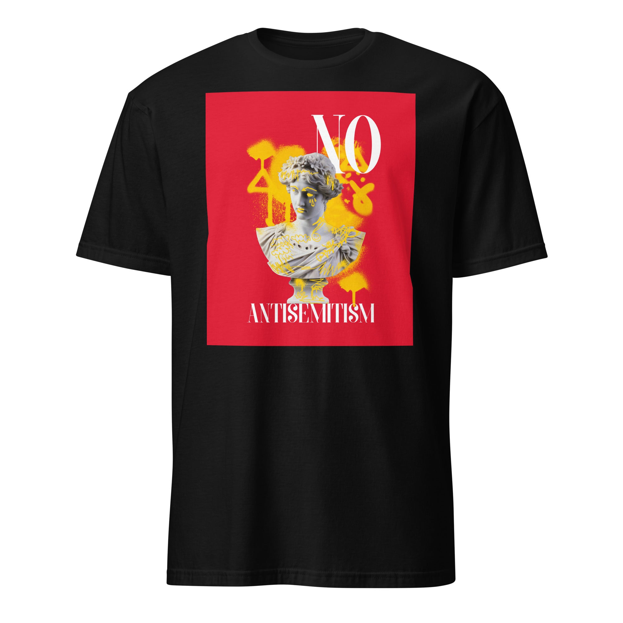 Graffiti Statue Anthem | No Antisemitism | Unisex T-Shirt