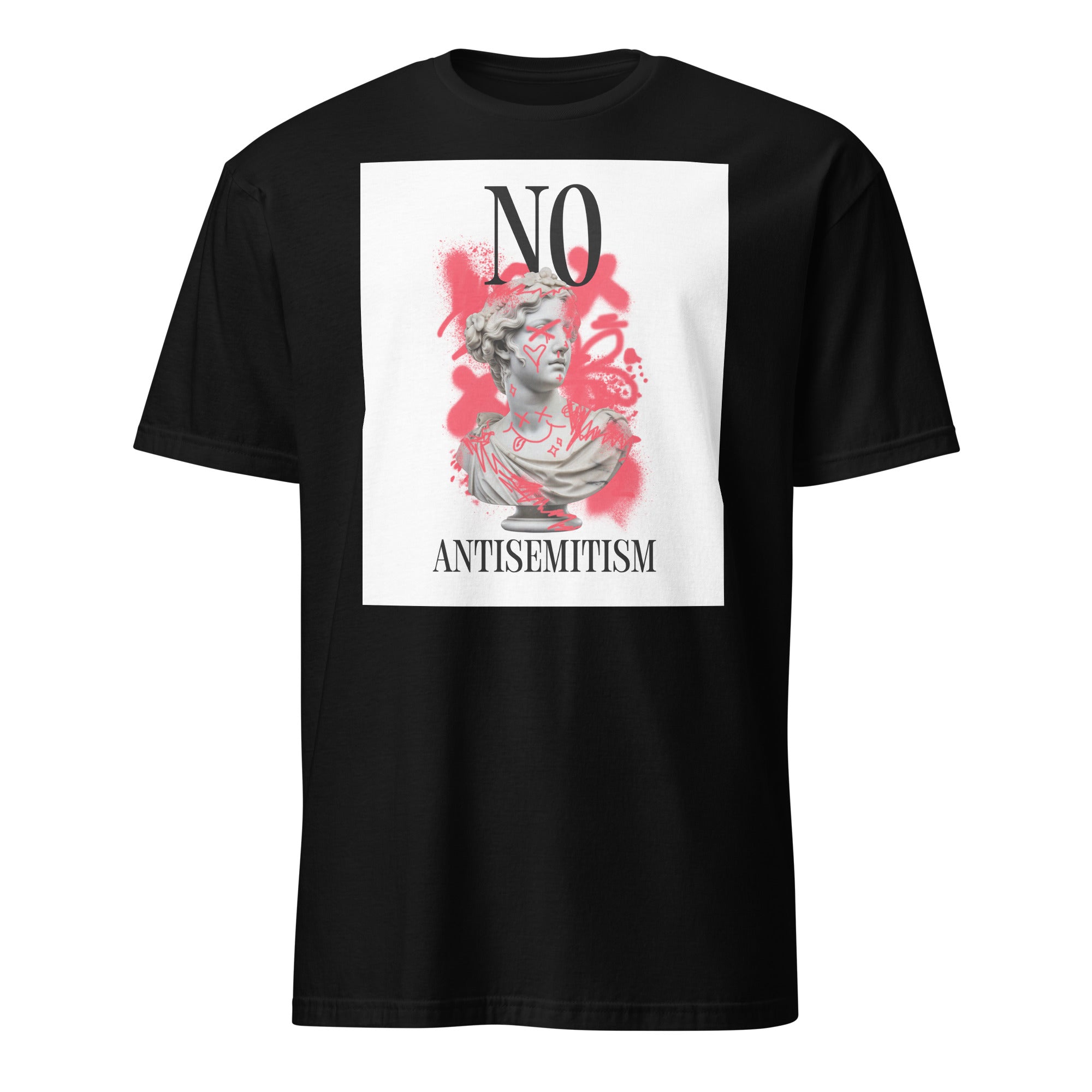 Graffiti Statue Anthem | No Antisemitism | Unisex T-Shirt