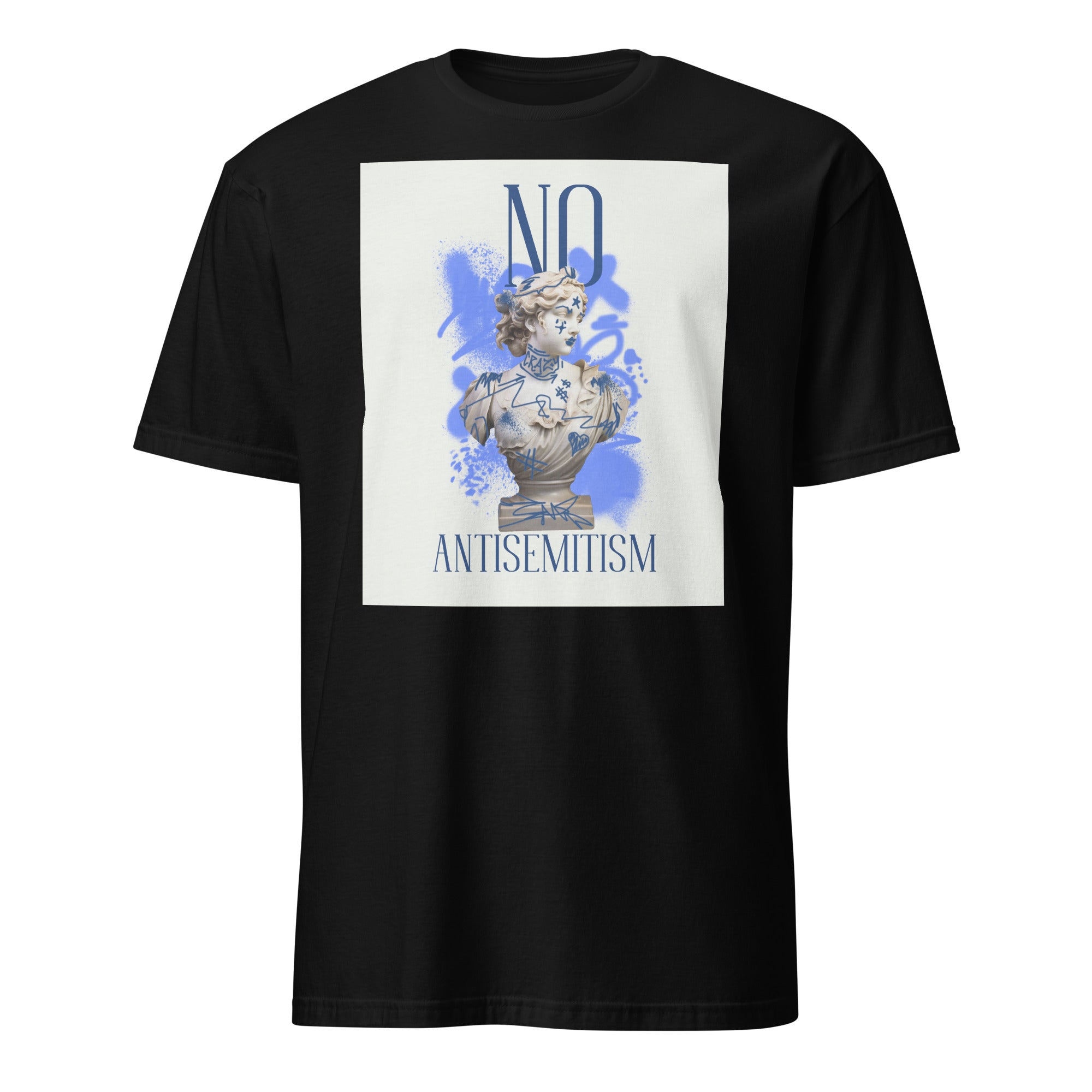 Graffiti Statue Anthem | No Antisemitism | Unisex T-Shirt