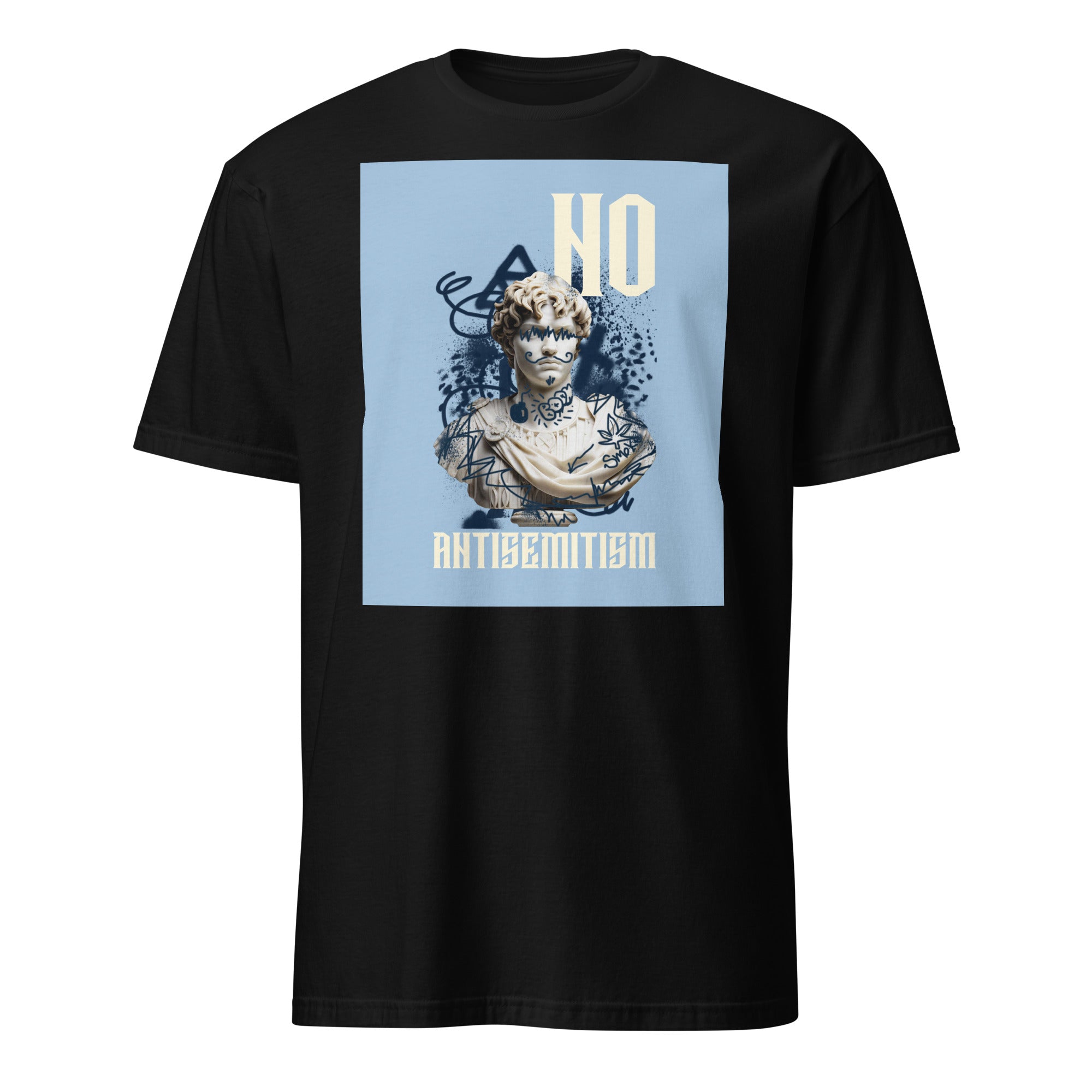 Graffiti Statue Anthem | No Antisemitism | Unisex T-Shirt