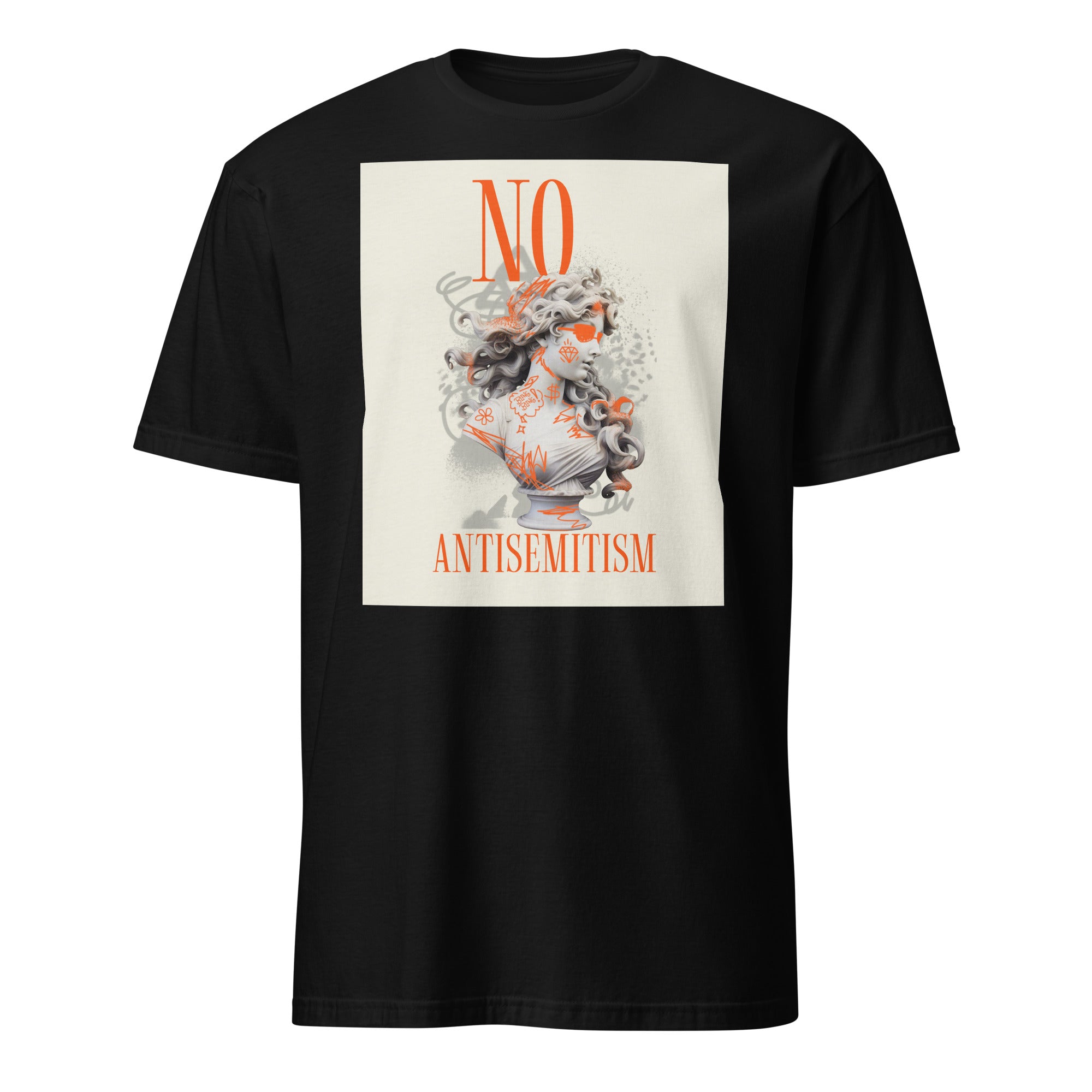 Graffiti Statue Anthem | No Antisemitism | Unisex T-Shirt