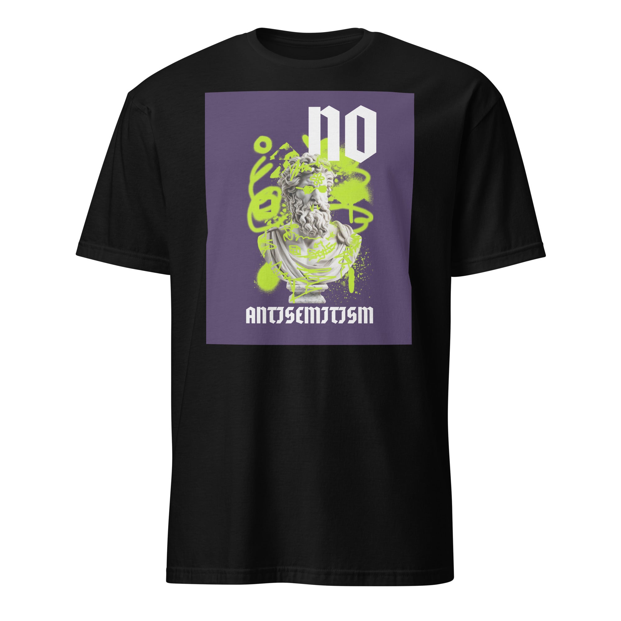 Graffiti Statue Anthem | No Antisemitism | Unisex T-Shirt