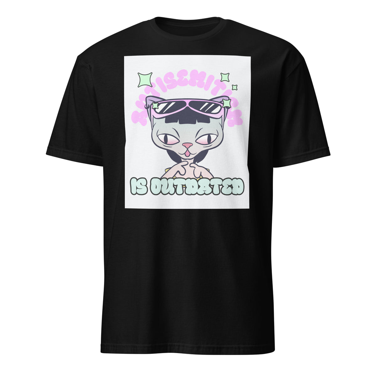 Cool Cat | Antisemitism Is Outdated | Unisex T-Shirt Jouparty