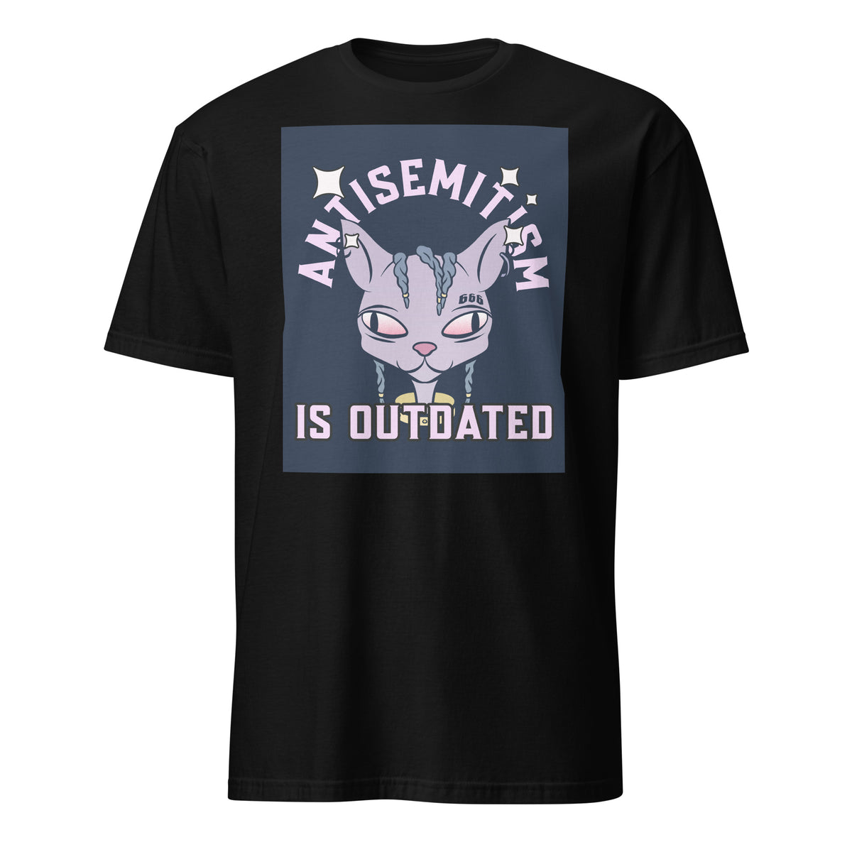 Cool Cat | Antisemitism Is Outdated | Unisex T-Shirt Jouparty