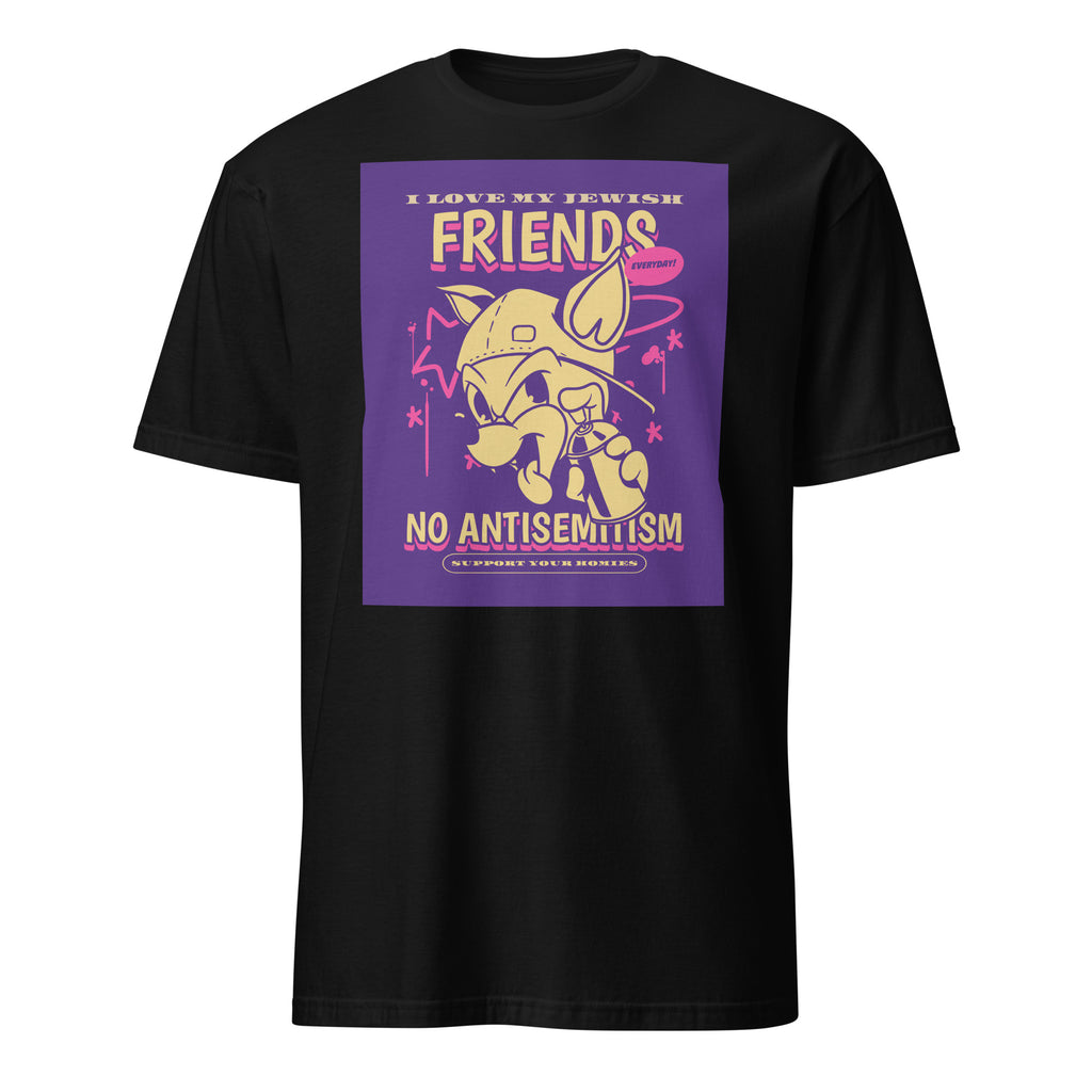 Streetart Graffiti Cartoon | Antisemitism | Unisex T-Shirt