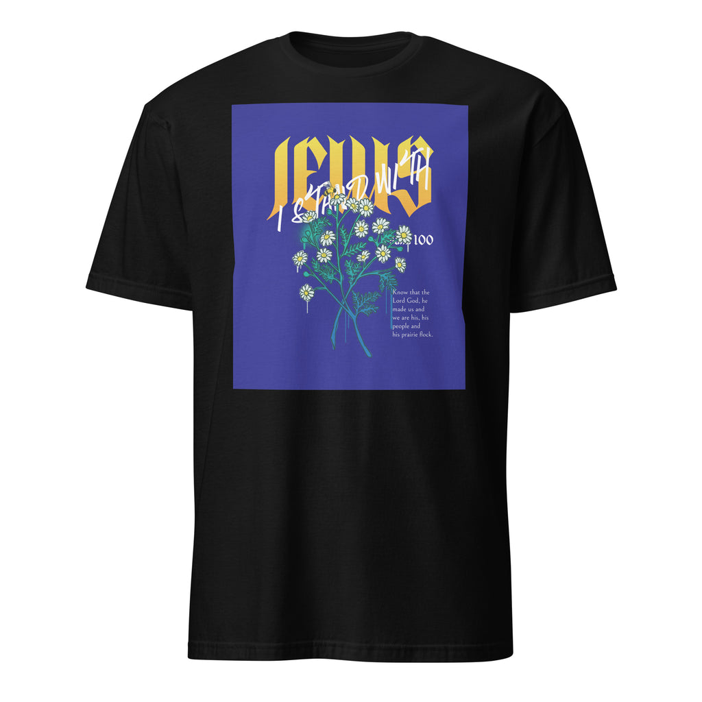 I Stand With Jews | Flower Christian Bible Verse | Unisex T-Shirt