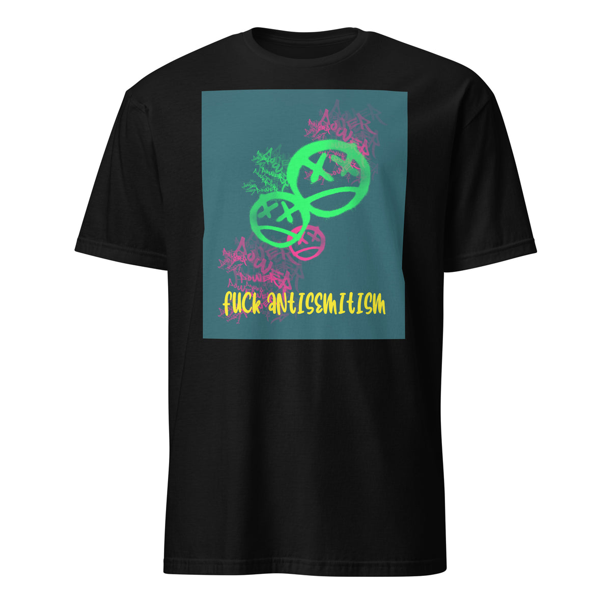 Fuck Antisemitism Graffiti | Unisex T-Shirt Jouparty