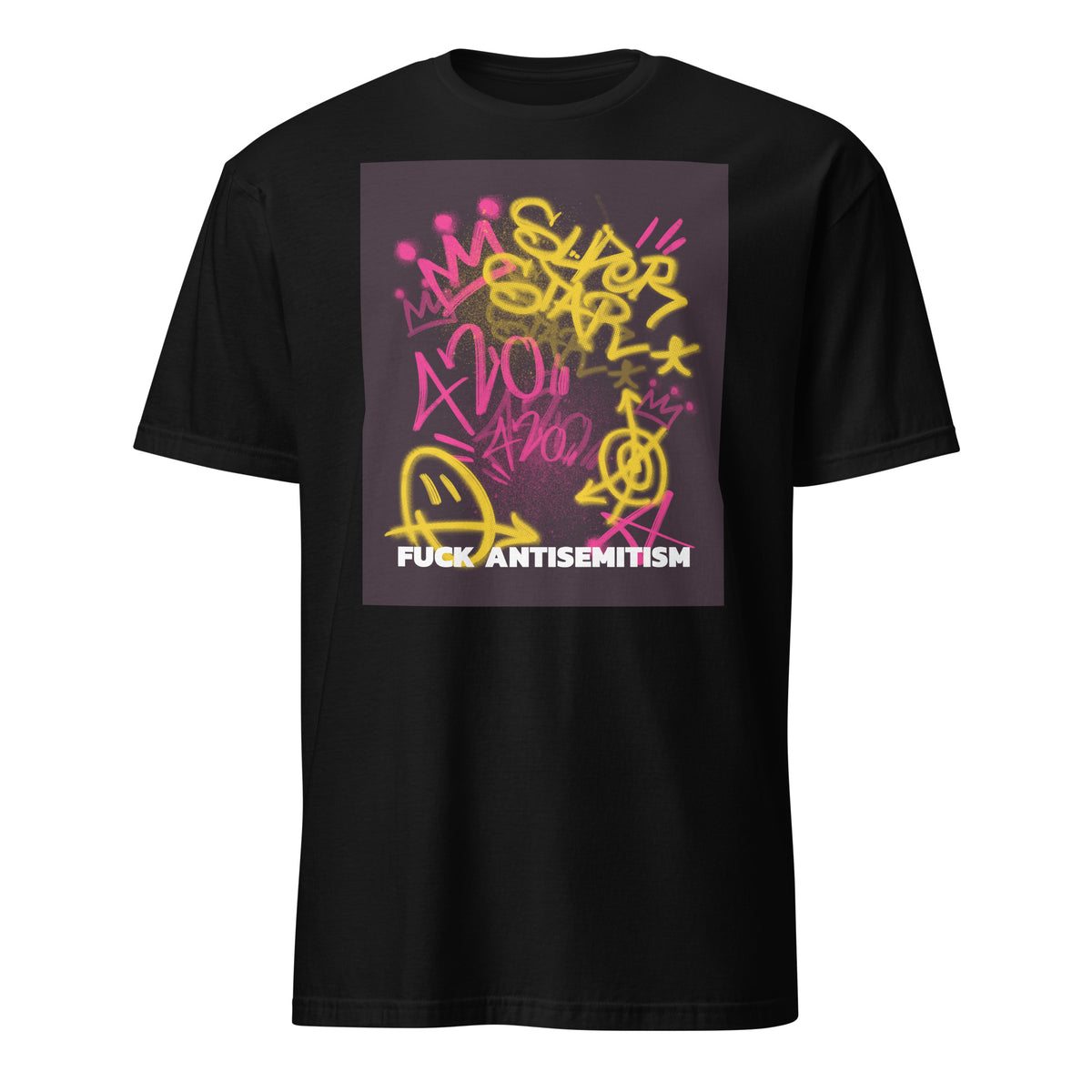 Fuck Antisemitism Graffiti | Unisex T-Shirt Jouparty