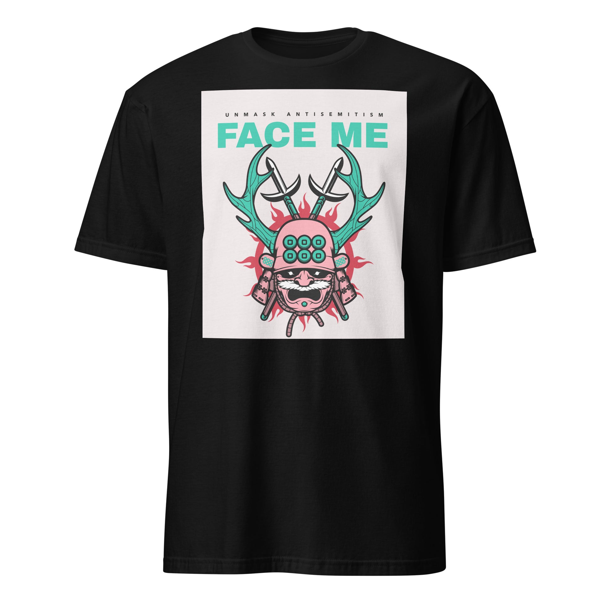 Face Me | Unmask Antisemitism | Unisex T-Shirt