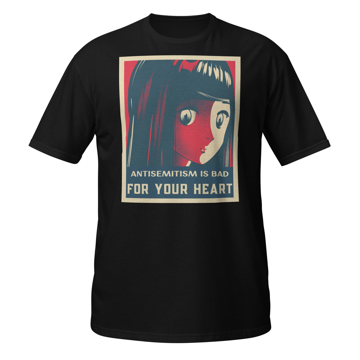 Anime Hero | Antisemitism | Unisex T-Shirt Jouparty