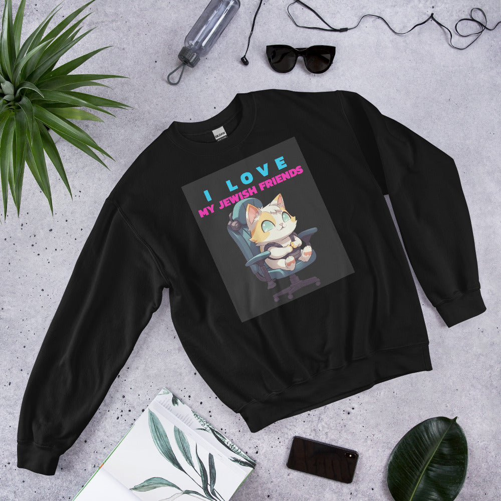 I Love My Jewish Friends | Unisex Sweatshirt