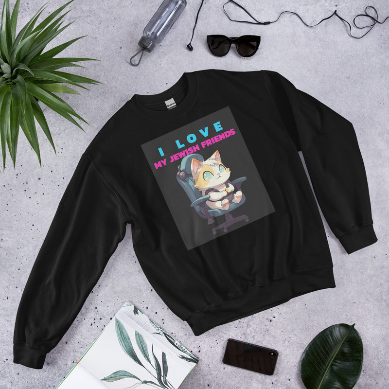 I Love My Jewish Friends | Unisex Sweatshirt