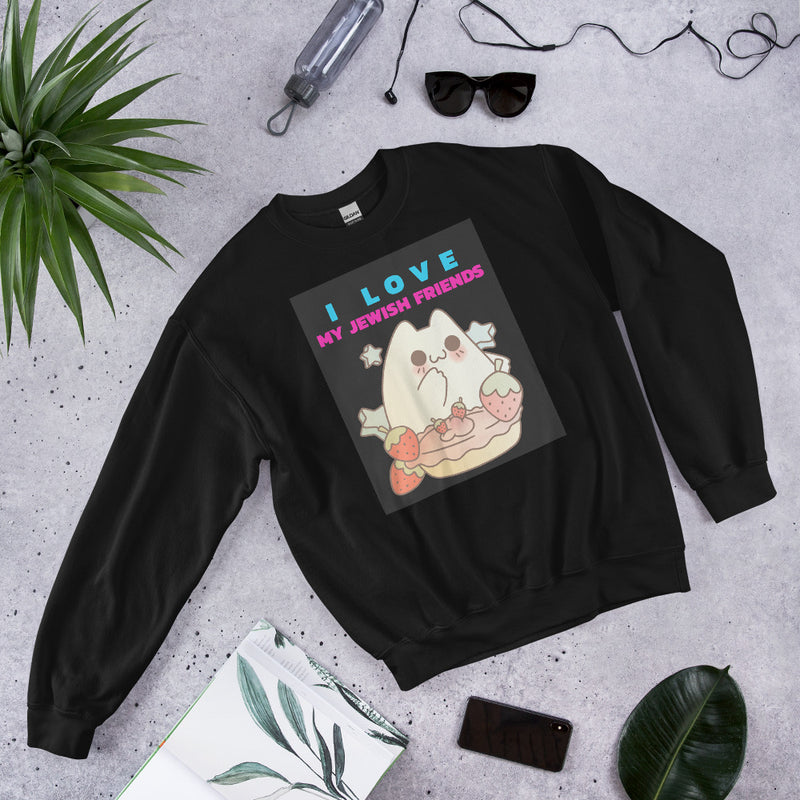 I Love My Jewish Friends | Unisex Sweatshirt