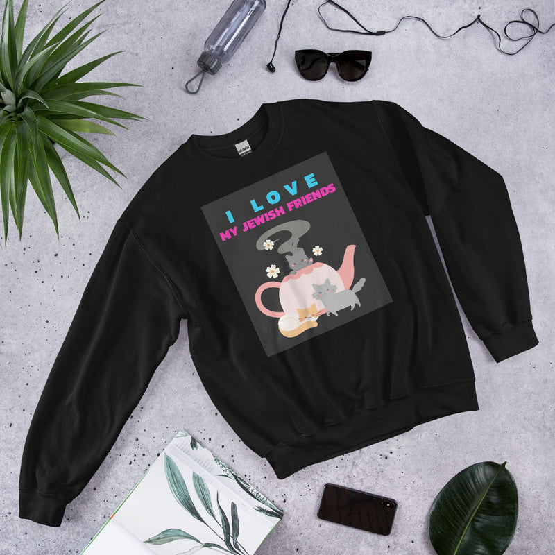 I Love My Jewish Friends | Unisex Sweatshirt