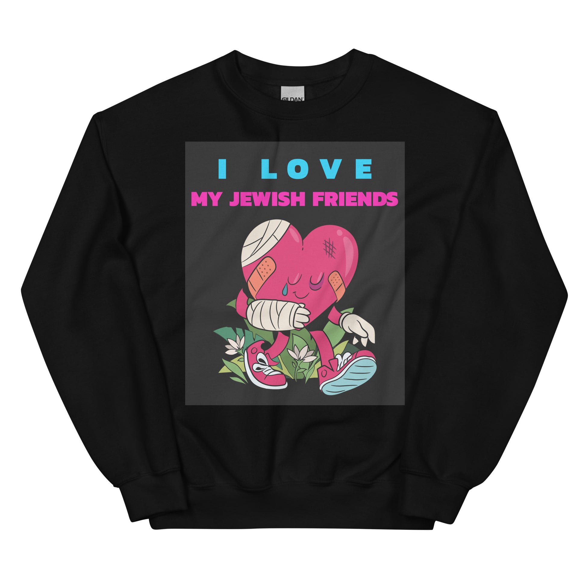 I Love My Jewish Friends | Unisex Sweatshirt Jouparty
