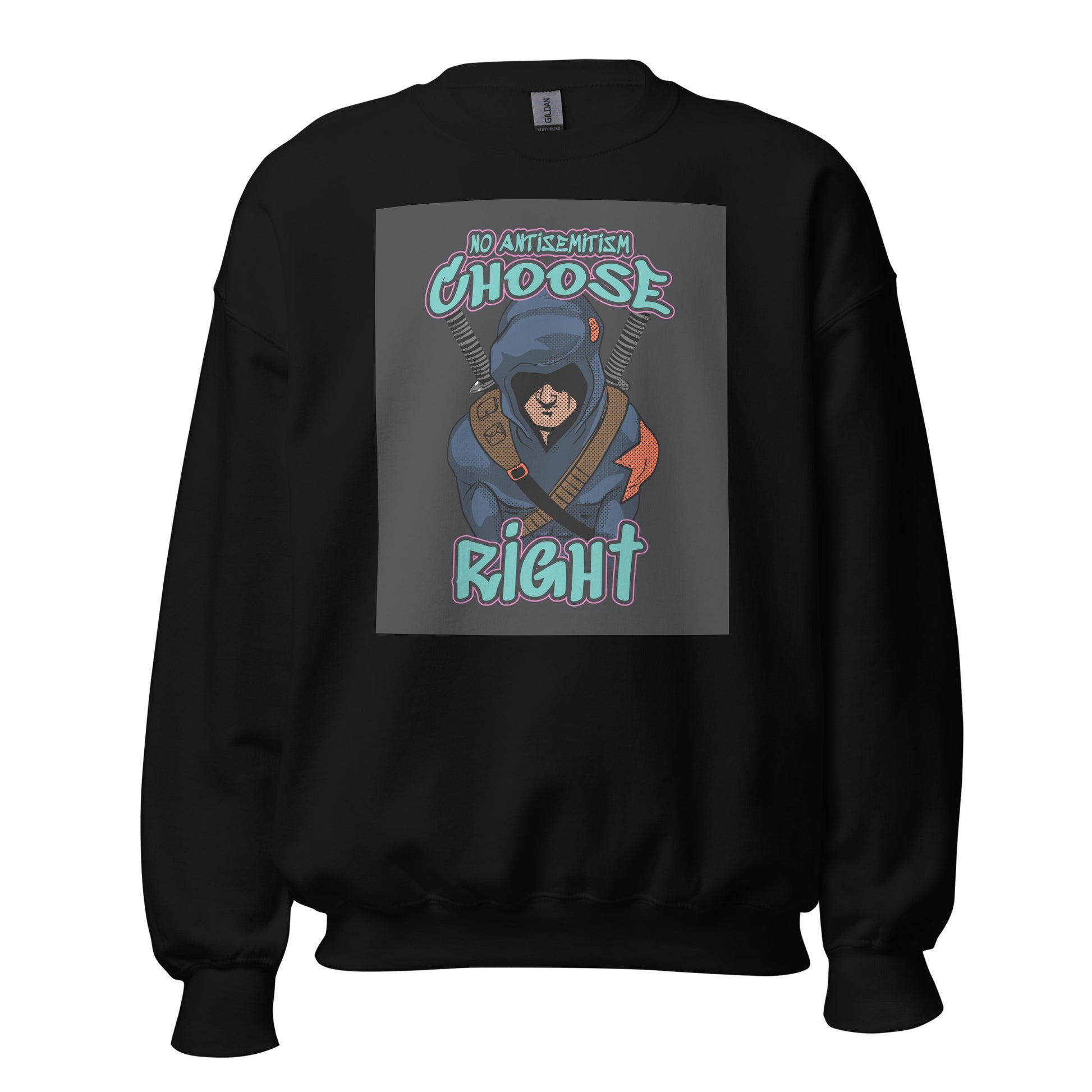 Choose Right | Antisemitism | Unisex Sweatshirt Jouparty