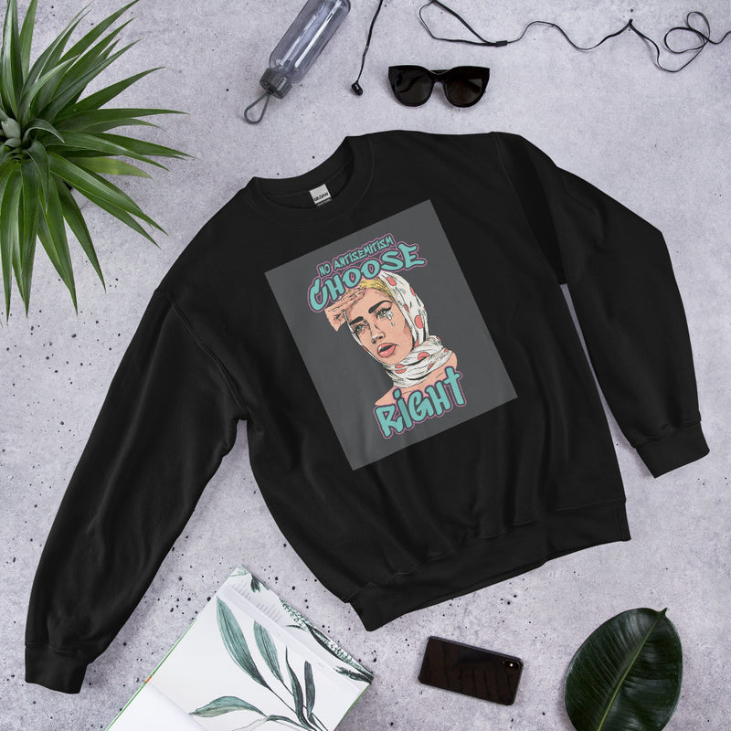 Choose Right | Antisemitism | Unisex Sweatshirt