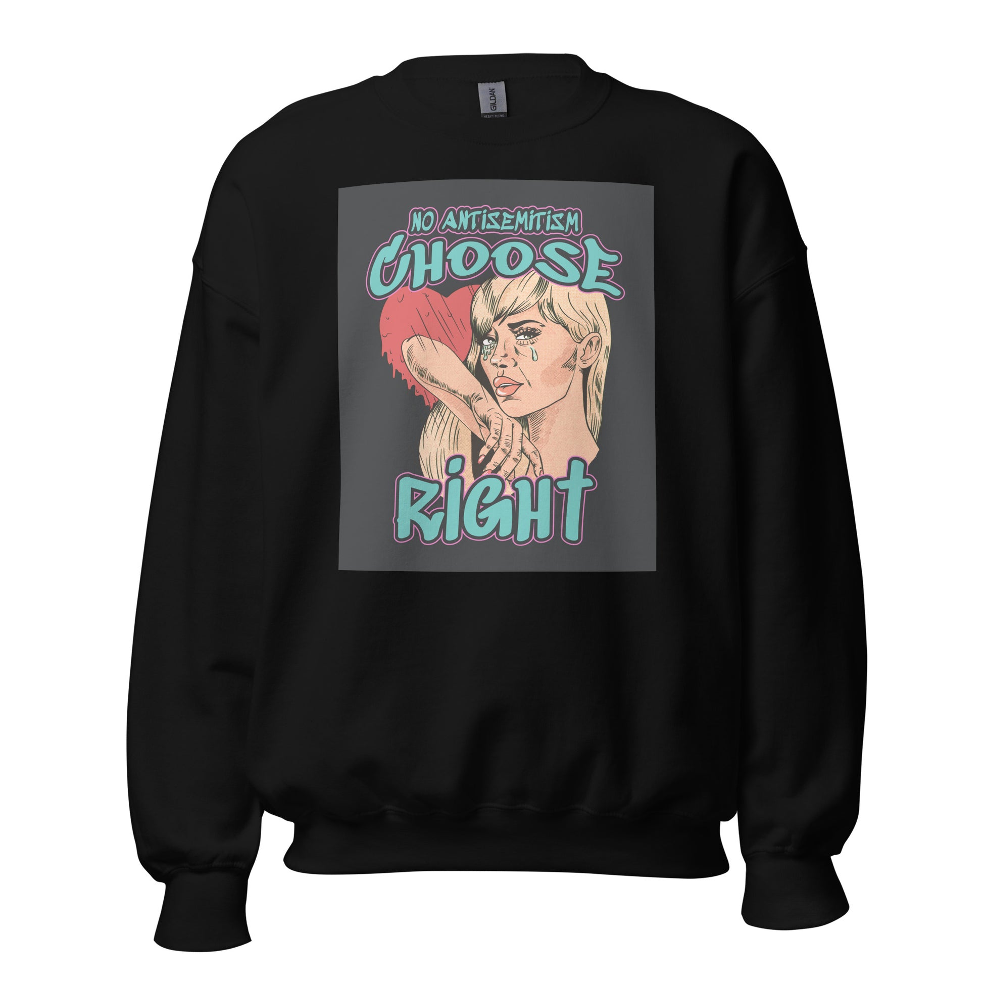 Choose Right | Antisemitism | Unisex Sweatshirt Jouparty