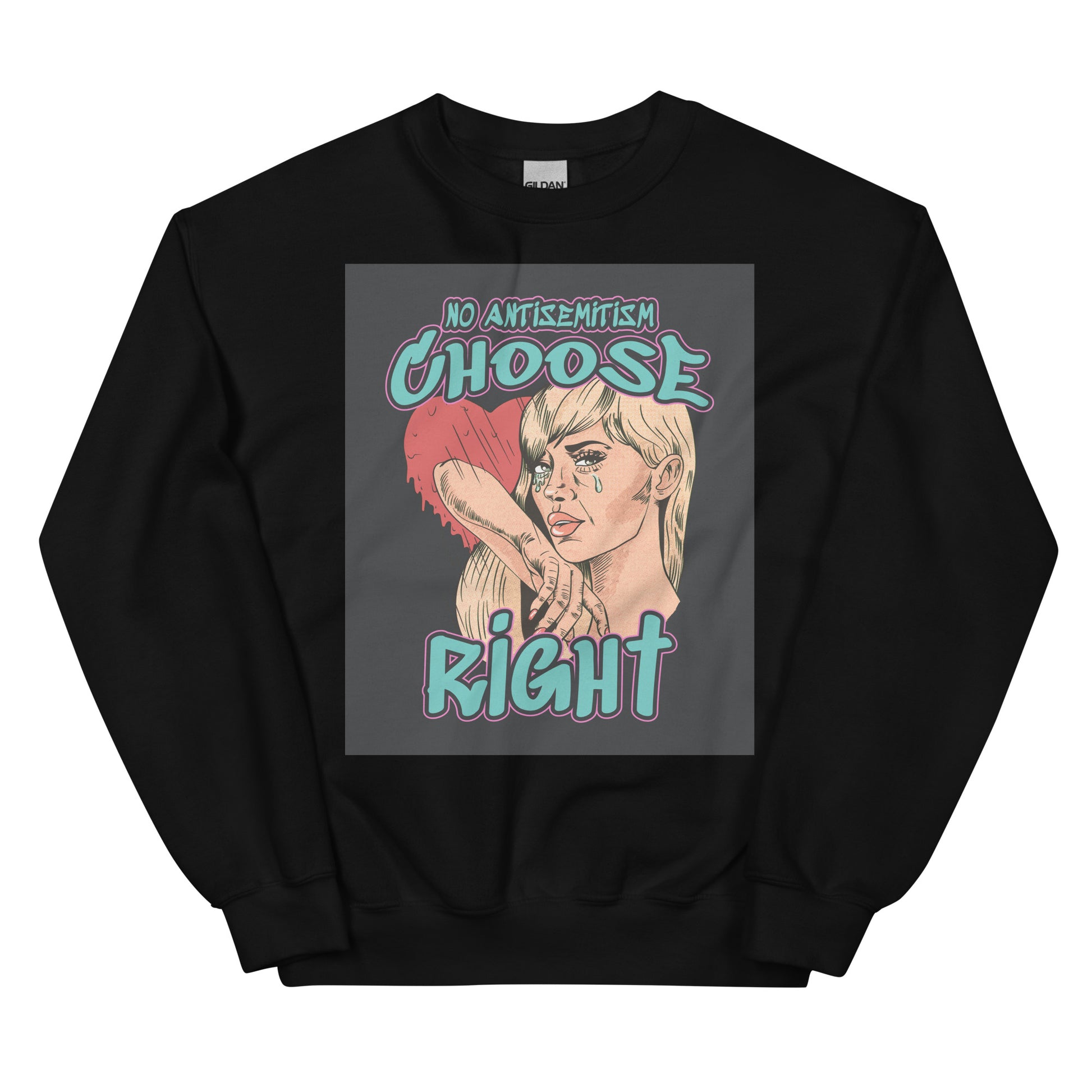 Choose Right | Antisemitism | Unisex Sweatshirt Jouparty