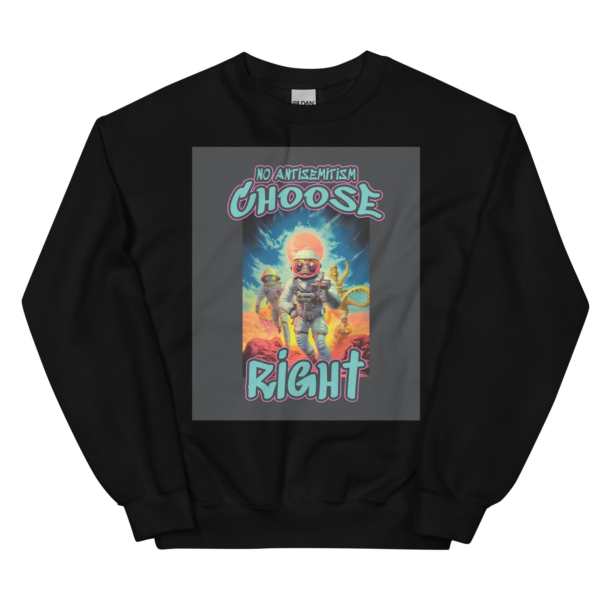 Choose Right | Antisemitism | Unisex Sweatshirt Jouparty