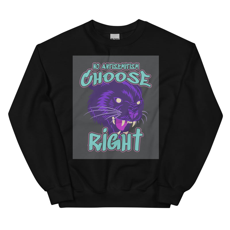 Choose Right | Antisemitism | Unisex Sweatshirt
