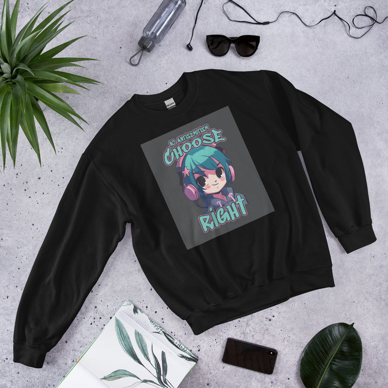 Choose Right | Antisemitism | Unisex Sweatshirt