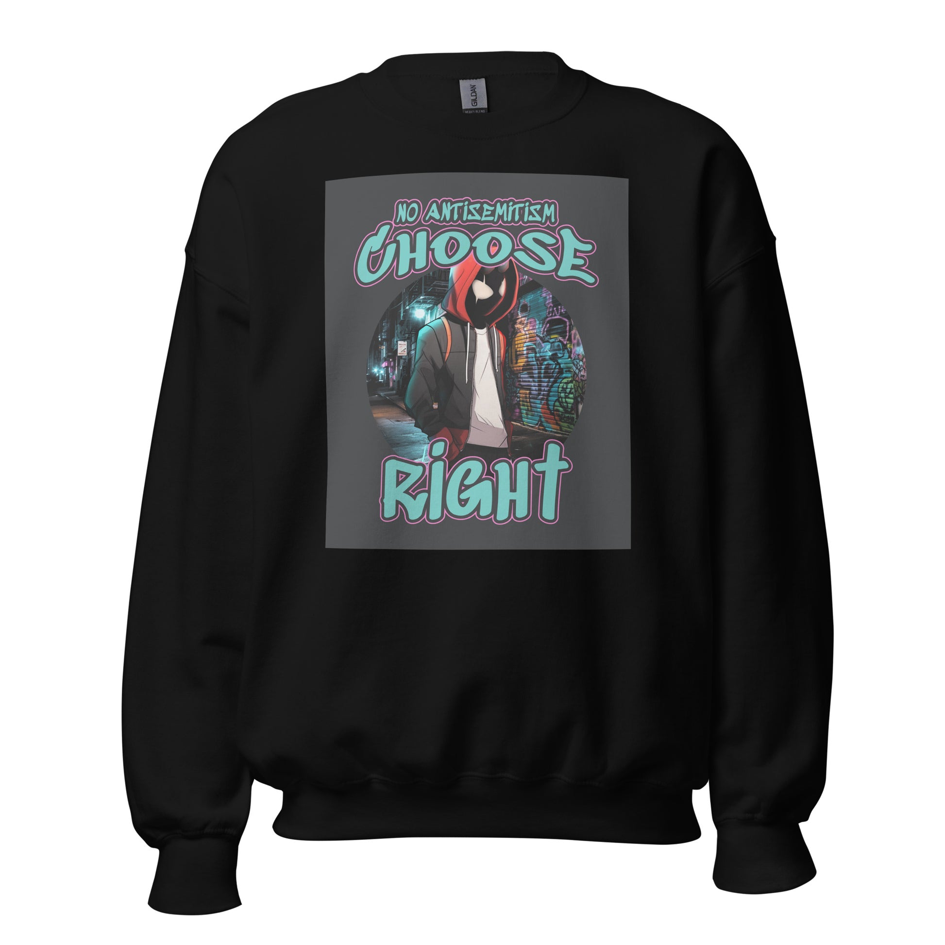 Choose Right | Antisemitism | Unisex Sweatshirt Jouparty