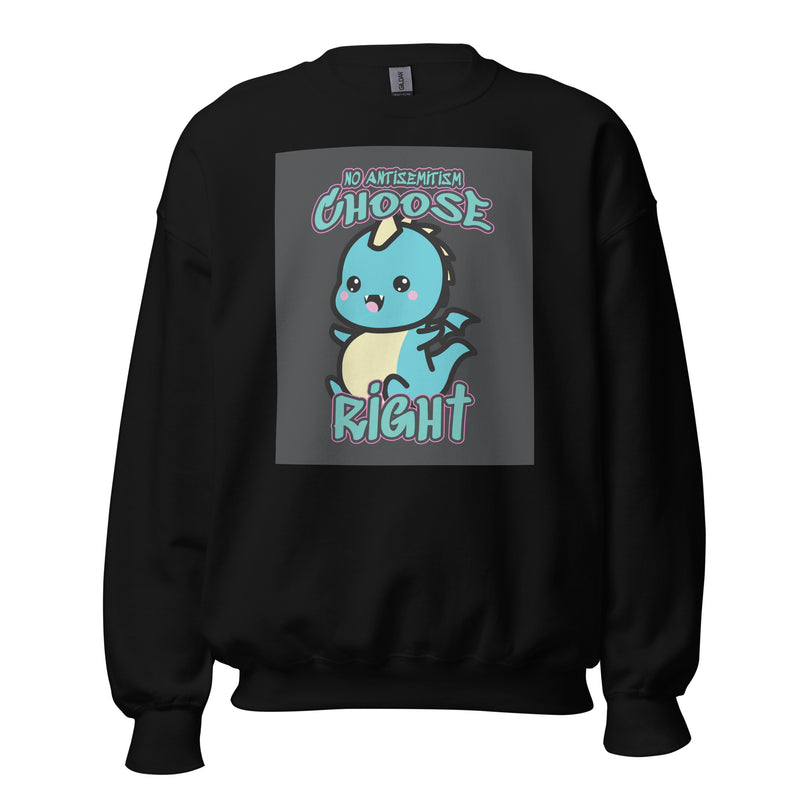 Choose Right | Antisemitism | Unisex Sweatshirt