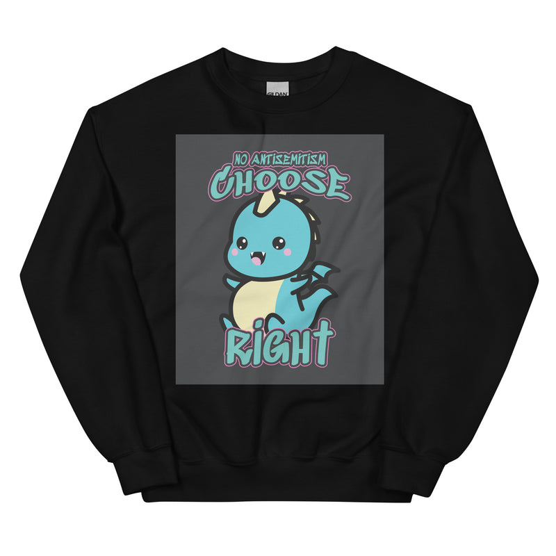Choose Right | Antisemitism | Unisex Sweatshirt