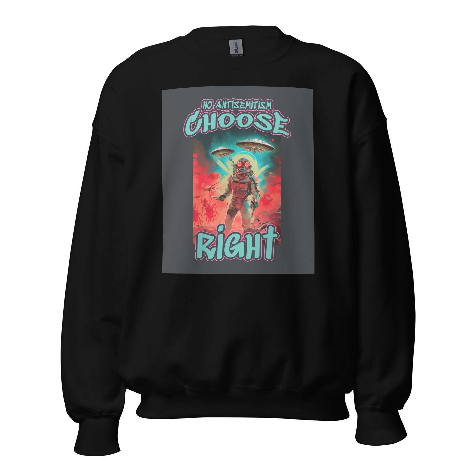 Choose Right | Antisemitism | Unisex Sweatshirt Jouparty
