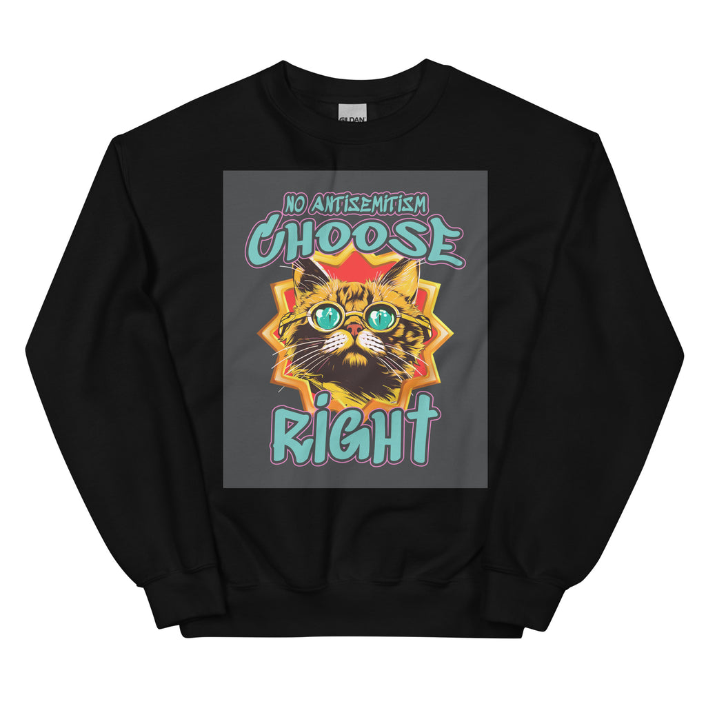 Choose Right | Antisemitism | Unisex Sweatshirt Jouparty