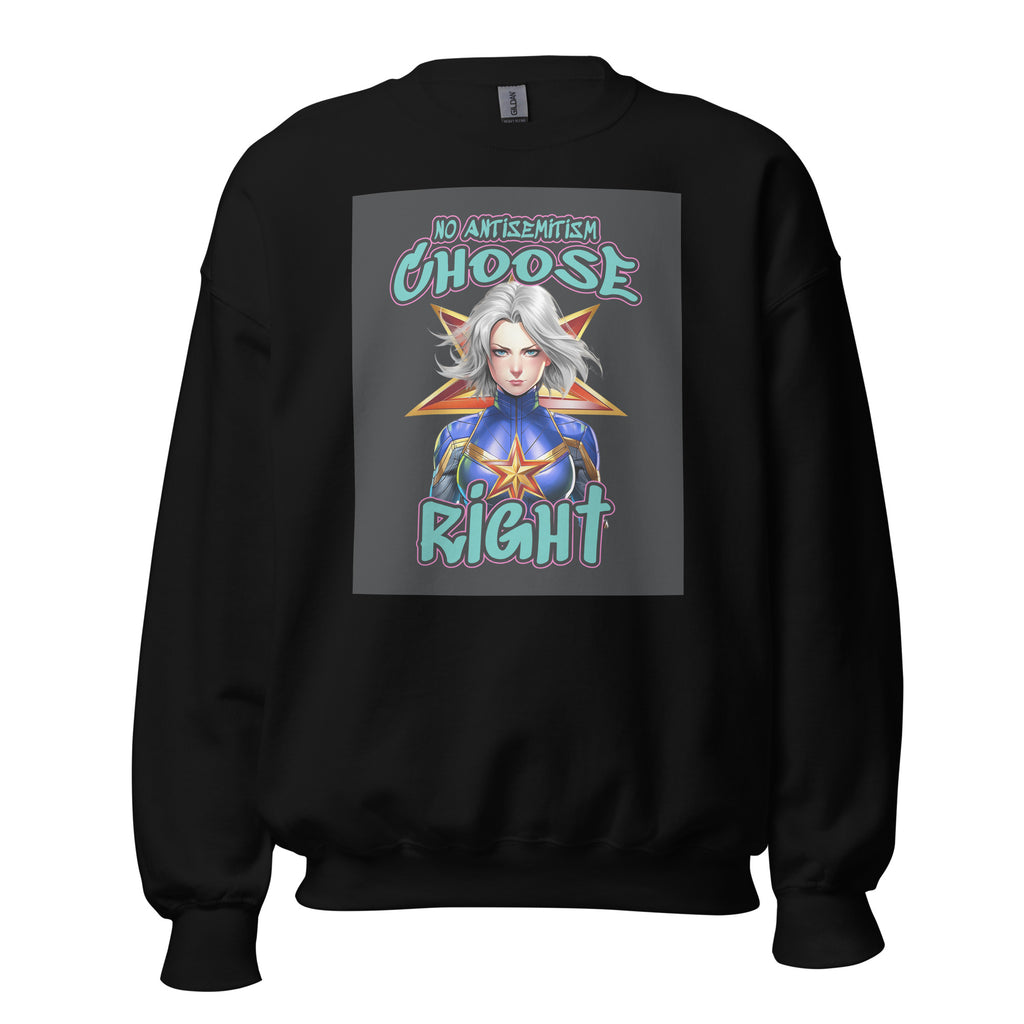 Choose Right | Antisemitism | Unisex Sweatshirt Jouparty